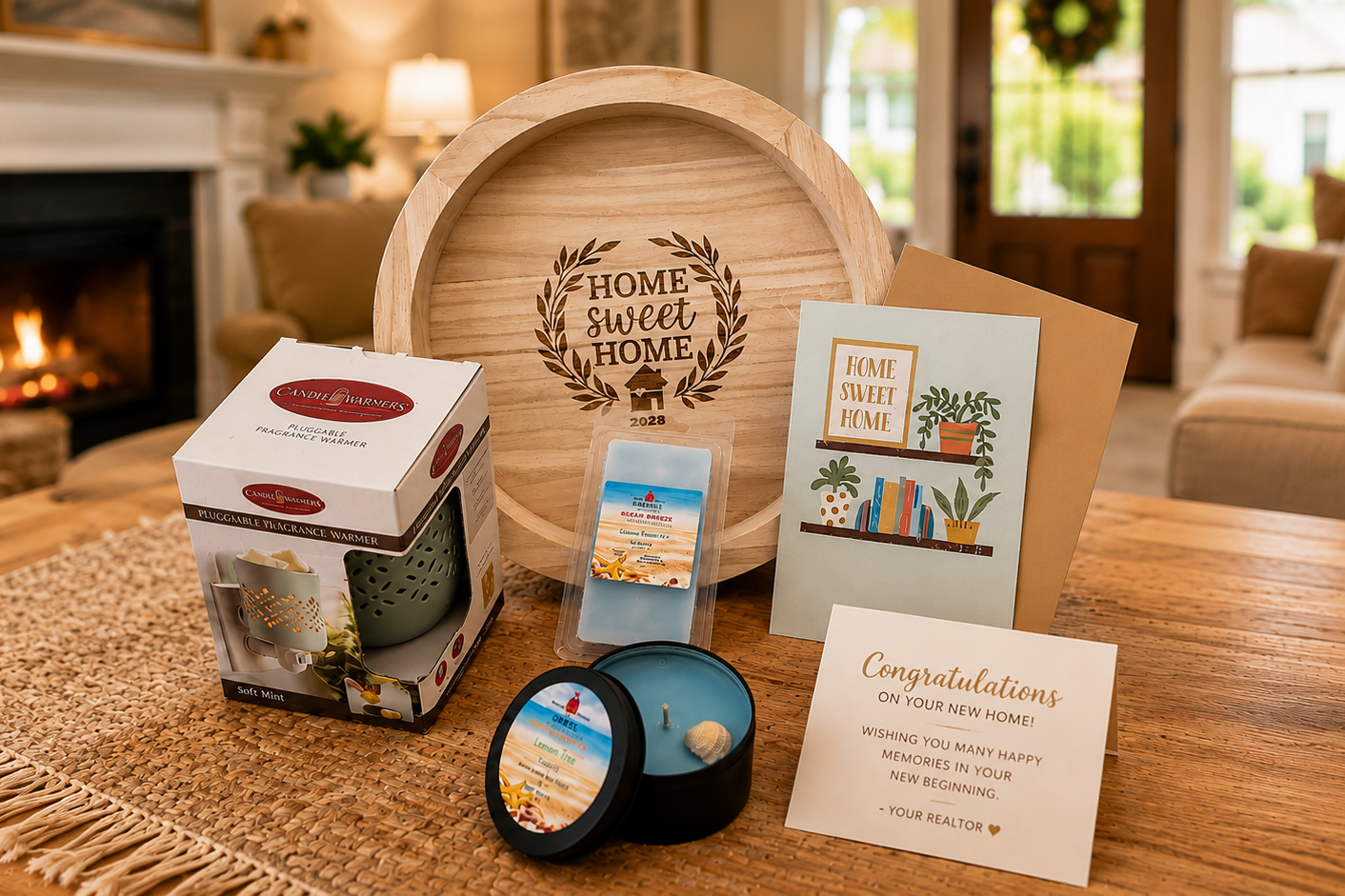 Real Estate Closing Gift | Thank You Package | Soy Candle / wax