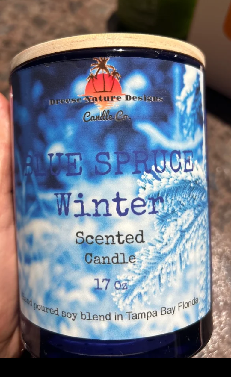 17 oz Soy Blend Tumbler Candle | 100 hours Long-Lasting Coastal Candle