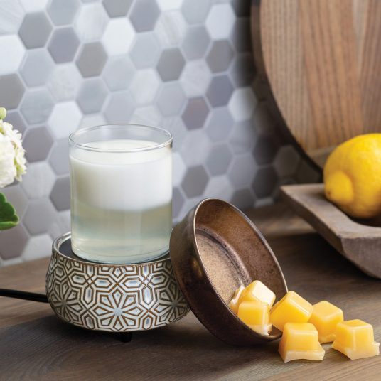 Wax Melt Warmer | Coastal Plug-In Fragrance Warmer for Small Spaces