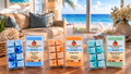 Soy Blend Wax Melts | Coastal-Inspired Fragrance Cubes 3  pcs