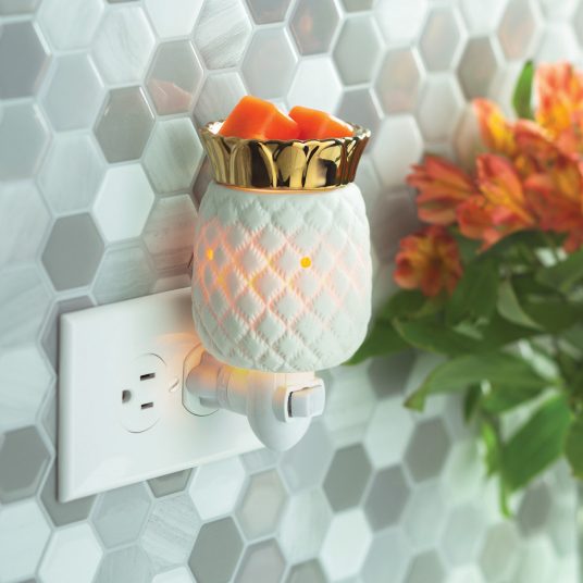 Wax Melt Warmer | Coastal Plug-In Fragrance Warmer for Small Spaces