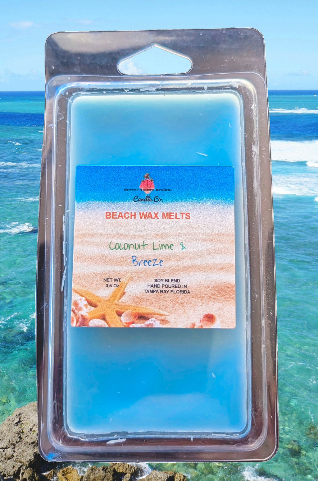 Soy Blend Wax Melts | Coastal-Inspired Fragrance Cubes